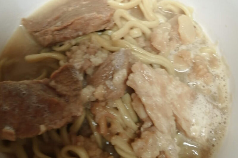 温めた塾長ラーメン