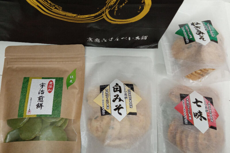 京鹿六せんべい本舗の商品内容